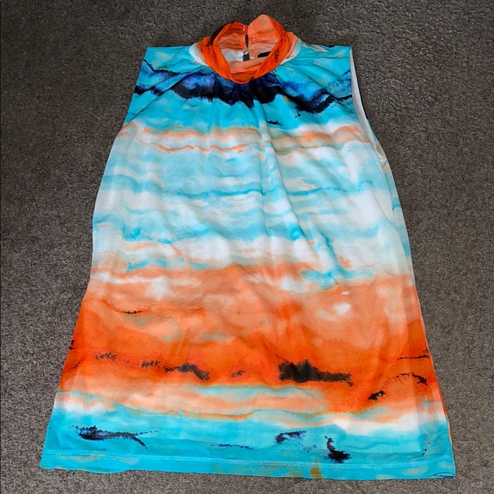 Vibrant Sleeveless Top Size M